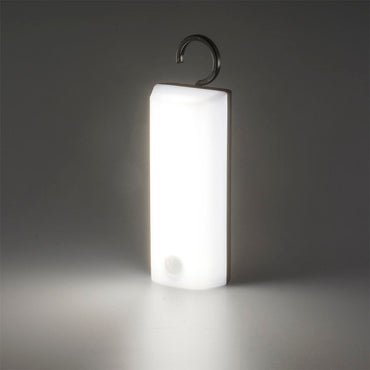 LEDセンサーライト【フック型】(屋外使用可/明暗+人感/昼白色/200 lm/単3形×6本使用/保護等級IPX4)_06-0854_LS-B200JF-3_OHM(オーム電機)