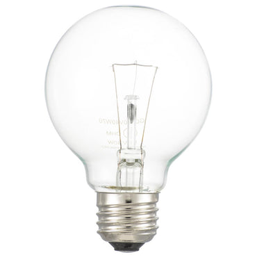 白熱ボール電球(G70/40W形/E26/クリア/450 lm/電球色/調光機能対応)_06-0867_LB-G7640K-CN_OHM(オーム電機)