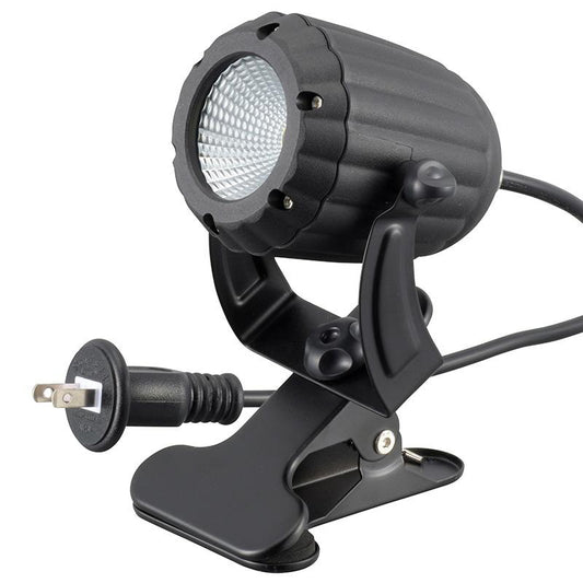 LED防塵防水クリップライト(400lm/ブラック)_06-0900_LTC-COB-BB_OHM(オーム電機)