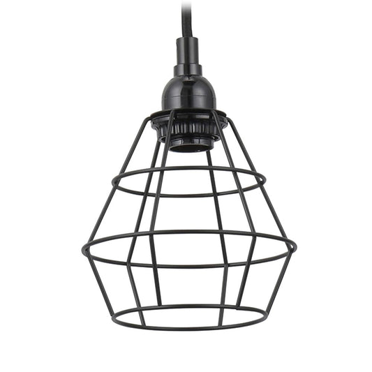 ペンダントライト(E26/電球別売/スチール/ブラック)_06-1182_LT-YN433K_OHM(オーム電機)