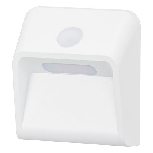 LEDナイトライト(明暗センサー/壁面照射タイプ/電球色/30 lm/0.4W/点灯保持10秒)_06-1730_NIT-ALA6MW-WL_OHM(オーム電機)