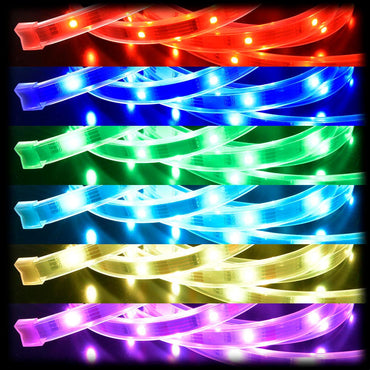 LEDテープライト(USB電源/点灯色6色/長さ1.5m/USBコード2m)_06-1800_NIT-ALA6TU15V_OHM(オーム電機)