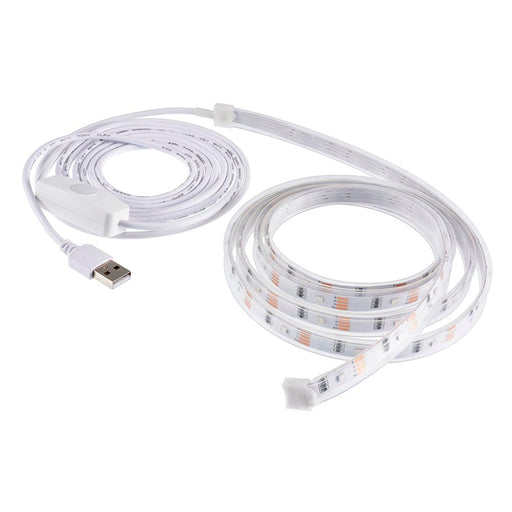 LEDテープライト（USB電源/点灯色6色/長さ1.5m/USBコード2m）_06-1800_NIT-ALA6TU15V_OHM（オーム電機）