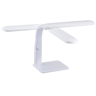 【利き手に合わせて組み立てられる】LED学習スタンド(750lm/ホワイト)_06-1848_ODS-LDAK4-W_OHM(オーム電機)