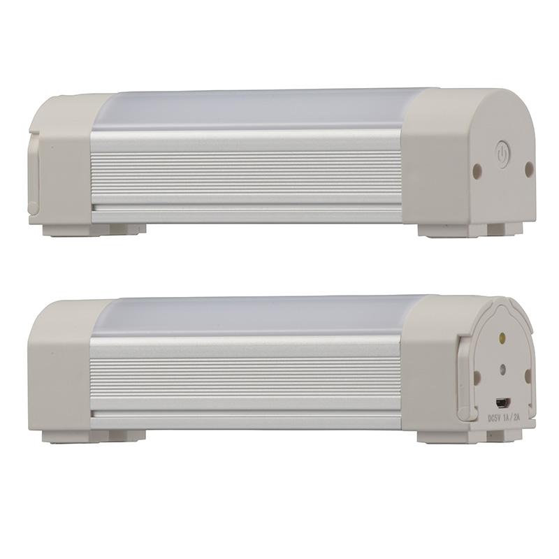 【スイッチ式】充電式LED多目的ライト(220 lm/昼光色/ホワイト)_06-3516_SL-RSW030AD-W_OHM(オーム電機)