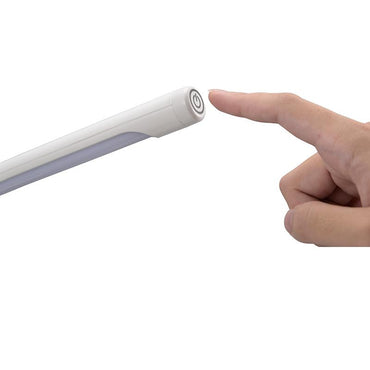 【タッチ式】LEDデスクライト(3段階調光/520lm/ホワイト)_06-3659_DS-LD42AG-W_OHM(オーム電機)