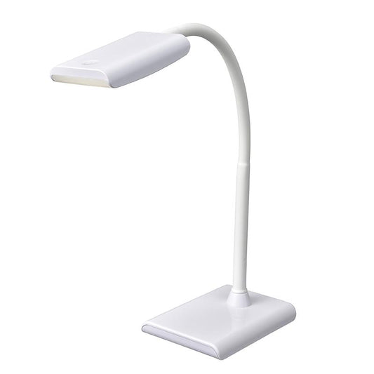 LEDデスクランプ(2段階調光/440Lm/ホワイト)_06-3821_DS-LS16P-W_OHM(オーム電機)