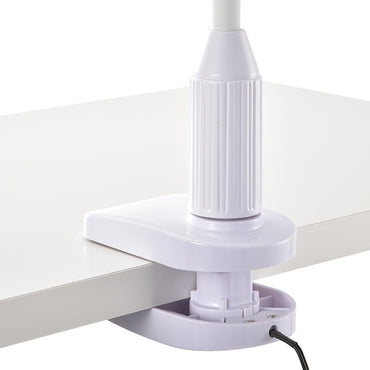 クランプ式LEDデスクスタンド(440lm/2段階調光/昼白色/ホワイト)_06-3827_LTC-LS16P-W_OHM(オーム電機)