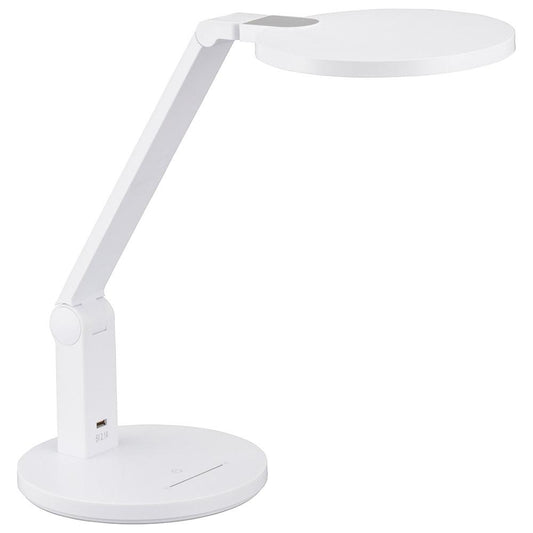 LEDデスクランプ(ブルーライト20%カット/7段階調光/MAX850lm/昼白色/ホワイト)_06-3836_DS-LS78-W_OHM(オーム電機)