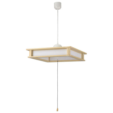 【木目調】LED和風ペンダントライト(プルスイッチ/8畳用/昼光色)_06-3875_LT-W40D8G-W1_OHM(オーム電機)