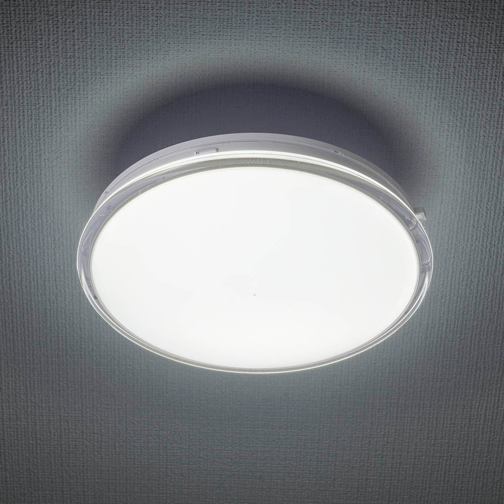 薄形LEDミニシーリングライト(ボール球100形相当/1350 lm/13.0W/昼光色)_06-3954_LE-Y13DK-WS_OHM(オーム電機)