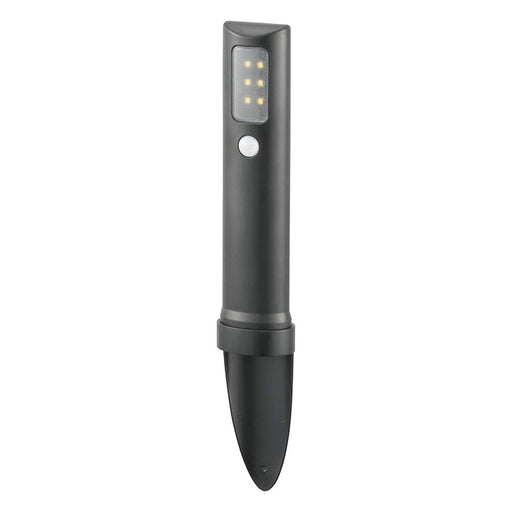 LEDガーデンライト(明暗・人感センサー付/80 lm/昼白色/単3形乾電池×4本使用)_06-4106_LS-B80GS-3_OHM(オーム電機)