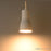 ペンダント鉄製セードライト（電球別売/E26/60W迄/最大径85×高さ145mm/ホワイト）_06-4171_LT-YSE26-W_OHM（オーム電機）