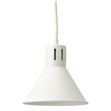 ペンダント鉄製セードライト(電球別売/E26/60W迄/最大径170×高さ150mm/ホワイト)_06-4173_LT-YWE26-W_OHM(オーム電機)