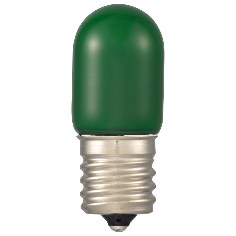 LEDナツメ球(装飾用/0.8W/3lm/緑色/T20/E17)_06-4626_LDT1G-H-E17 13_OHM(オーム電機)