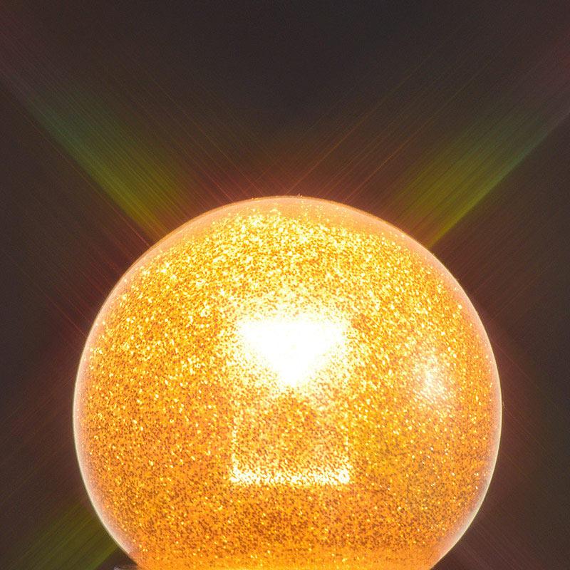 LEDミニボール球(装飾用/1.4W/40lm/金(電球)色/G40/E26)_06-4680_LDG1L-H 13G_OHM(オーム電機)