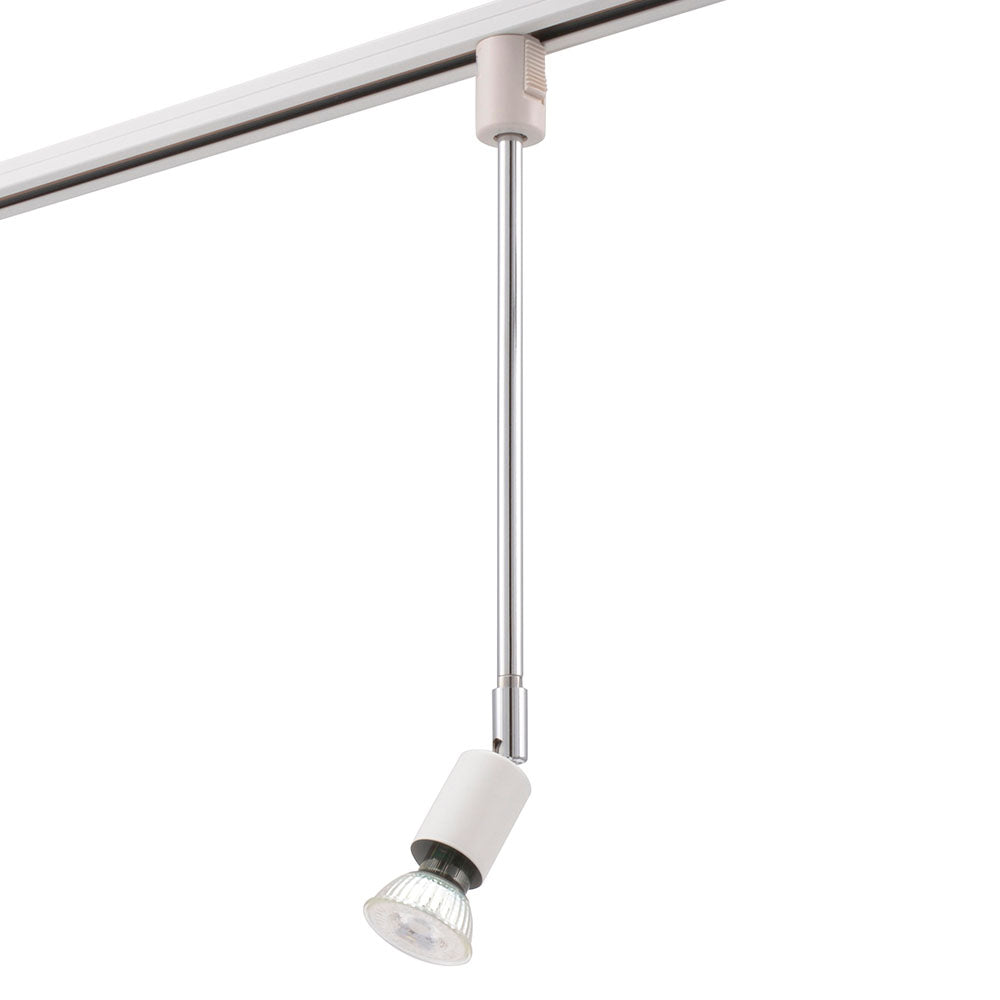 レールライト(口金E11/アーム長342mm/ホワイト/電球別売)_06-5007_ORL-E1102-W_OHM(オーム電機)