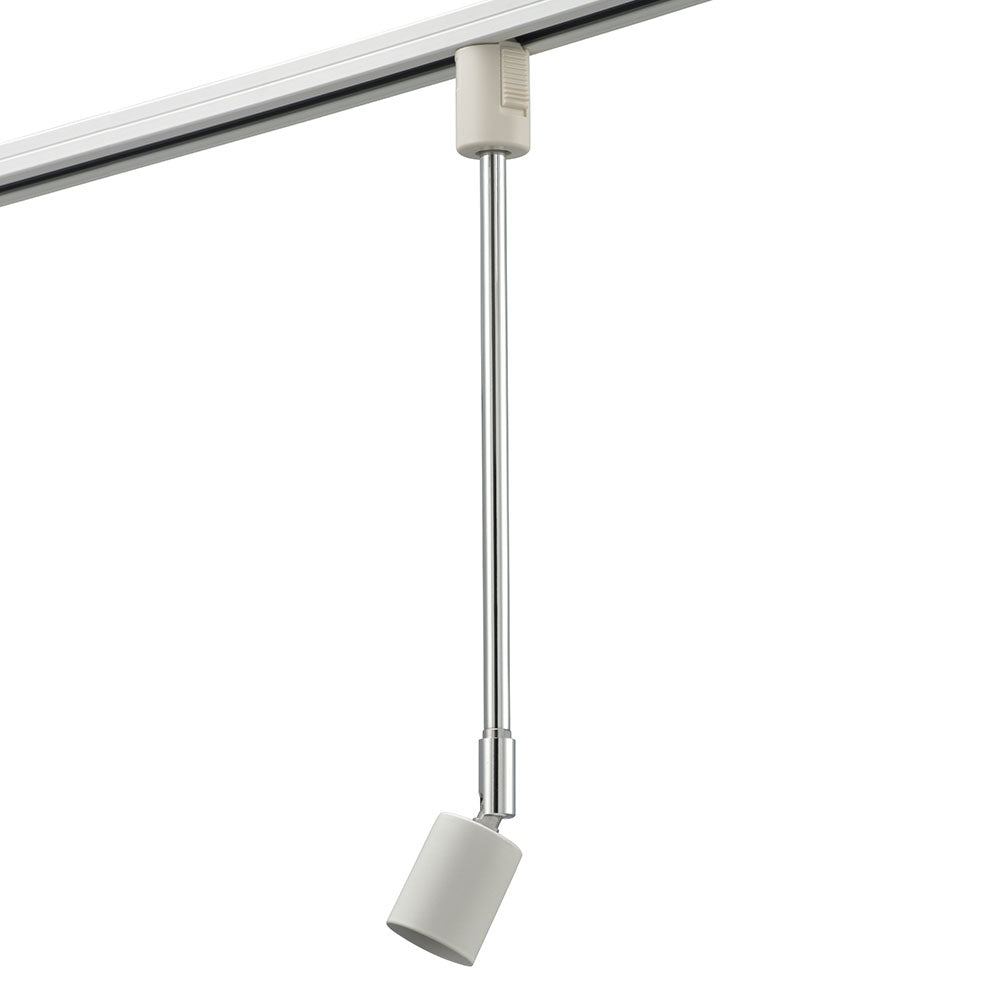 レールライト(口金E26/アーム長342mm/ホワイト/電球別売)_06-5009_ORL-E2602-W_OHM(オーム電機)