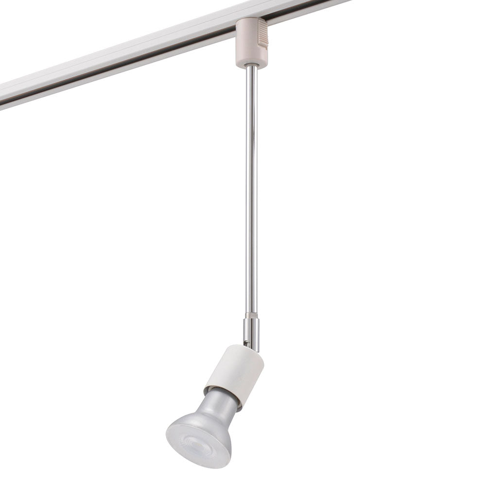 レールライト(口金E26/アーム長342mm/ホワイト/電球別売)_06-5009_ORL-E2602-W_OHM(オーム電機)