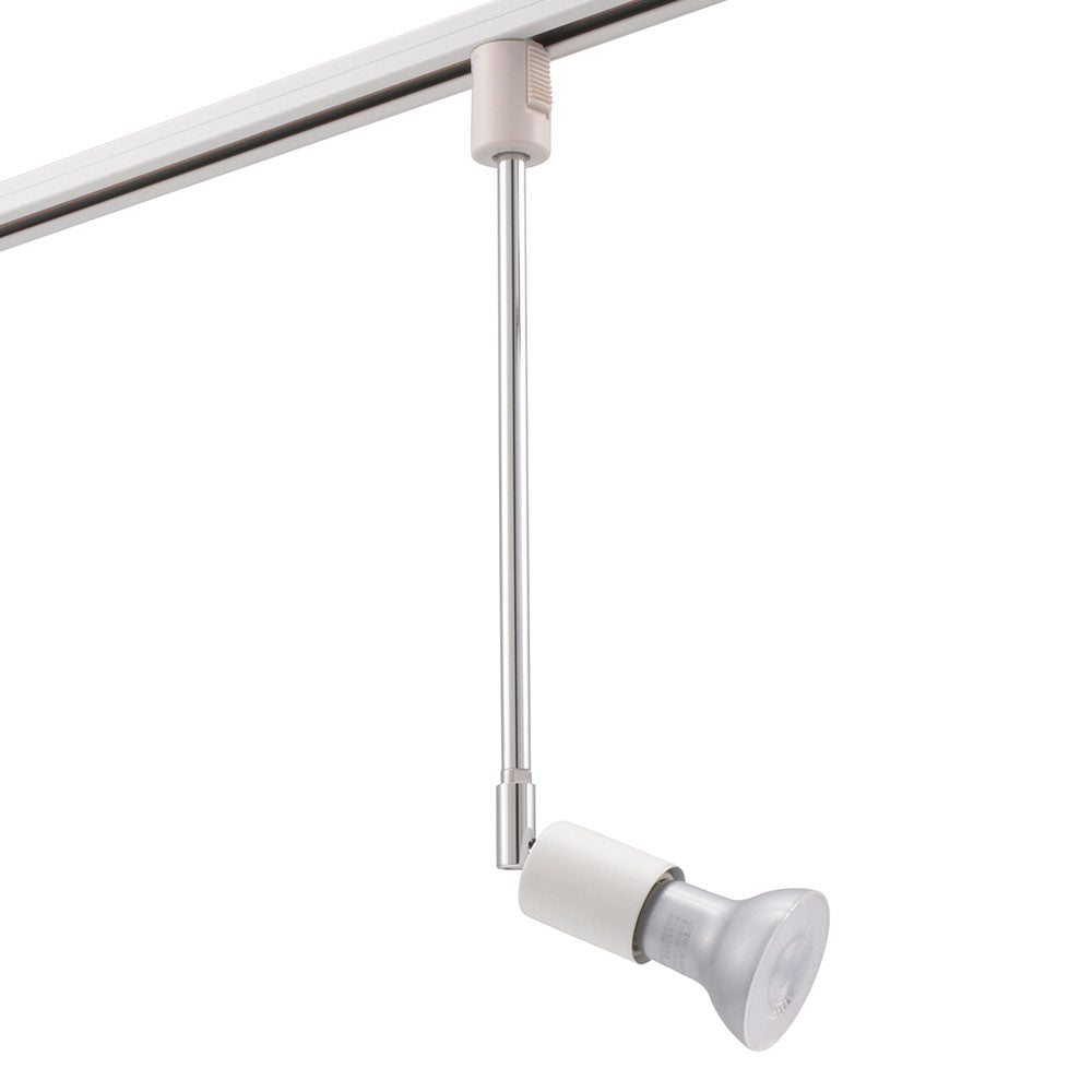 レールライト(口金E26/アーム長342mm/ホワイト/電球別売)_06-5009_ORL-E2602-W_OHM(オーム電機)
