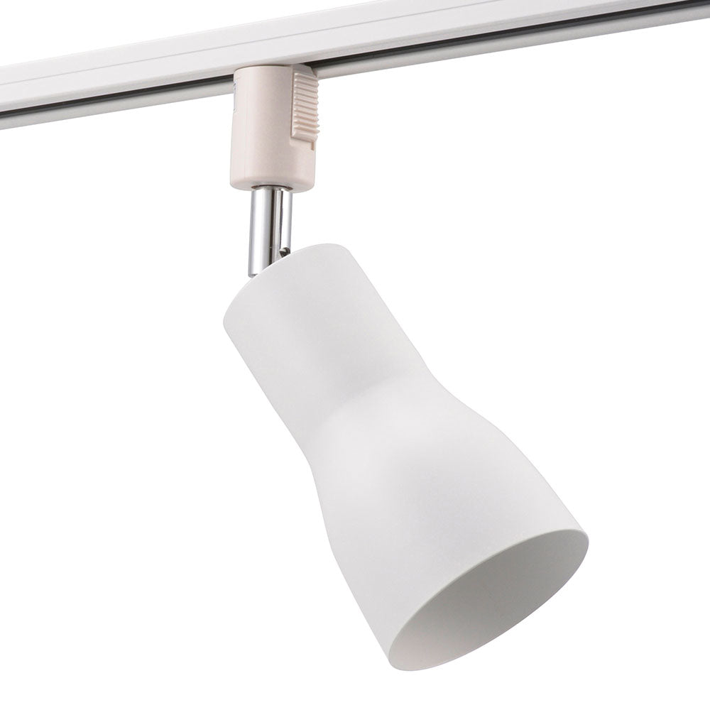 レールライト(口金E26/アーム長94mm/ホワイト/電球別売)_06-5019_ORL-SE26F-W_OHM(オーム電機)