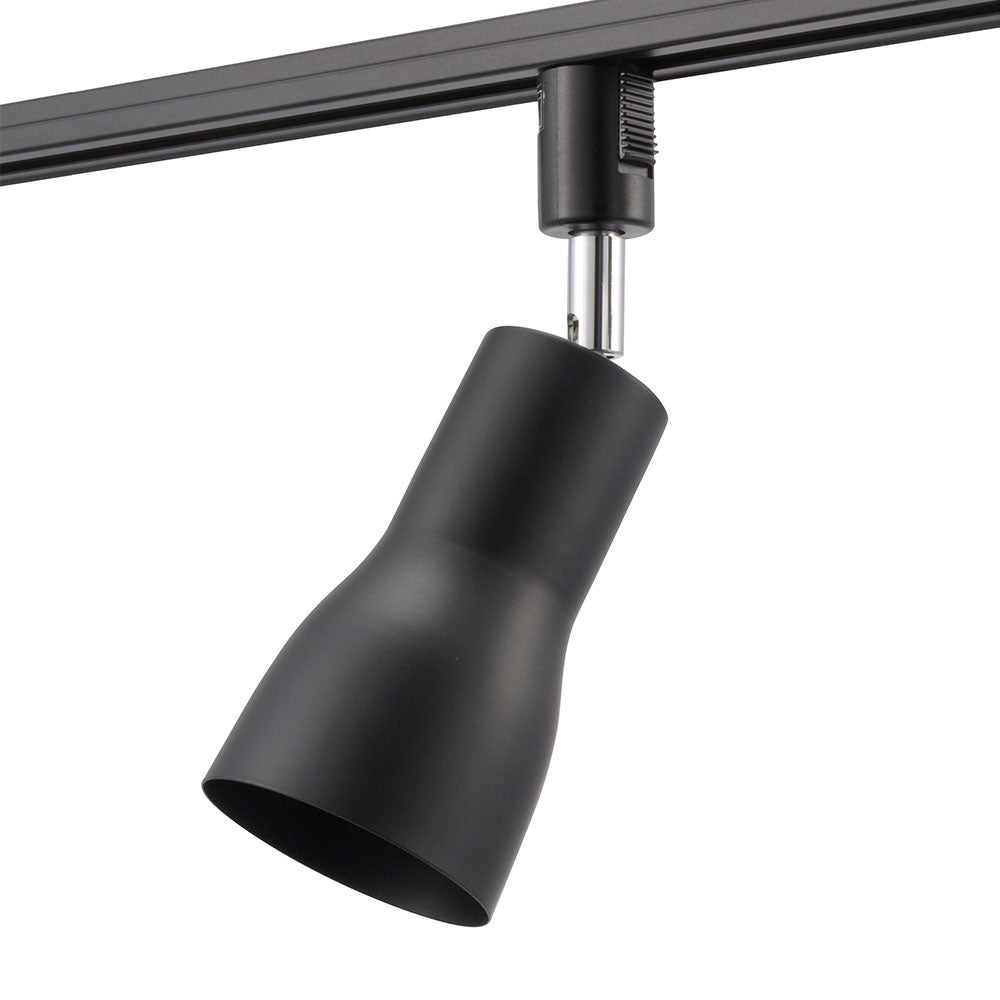 レールライト(口金E26/アーム長94mm/ブラック/電球別売)_06-5020_ORL-SE26F-K_OHM(オーム電機)