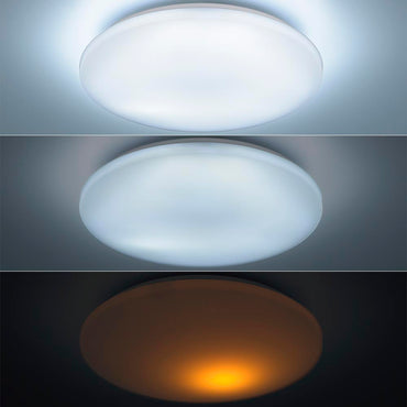LEDシーリングライト【リモコン無し】(直径38cm/6畳用/昼光色/調光3段階/最大2900lm/24.5W)_06-5058_LE-Y26S6-WD_OHM(オーム電機)