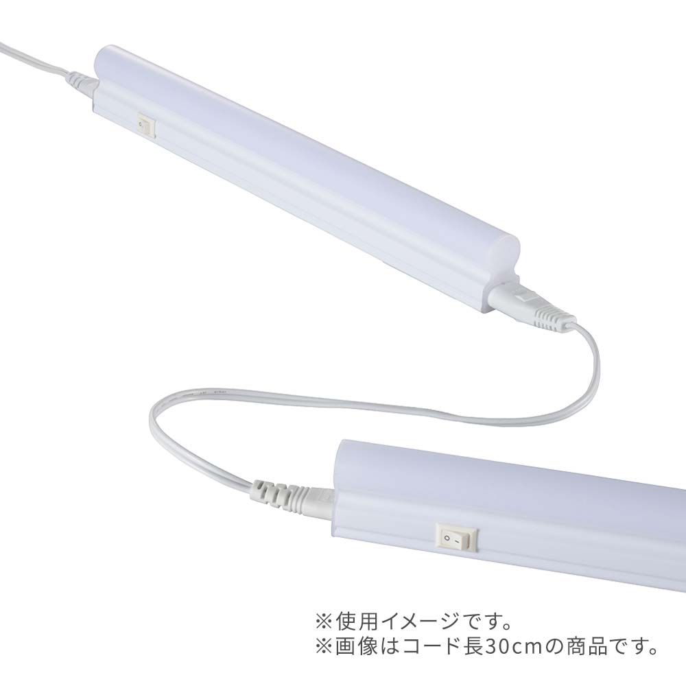 LEDイーブライトスリム専用スイッチ付連結コード(コード長1m)_06-5122_LT-FLE1000CC_OHM(オーム電機)