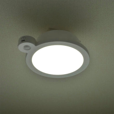 LEDミニシーリングライト(明暗・人感センサー付き/960 lm/9.0W/昼光色/ホワイト)_06-5510_LE-Y9DG-W-PIR_OHM(オーム電機)