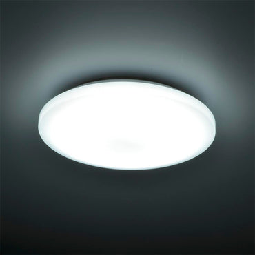 LEDシーリングライト(直径45cm/6畳用/調光4段階/昼光色/最大3000 lm/24W)_06-5595_LE-Y24D6G-W4_OHM(オーム電機)
