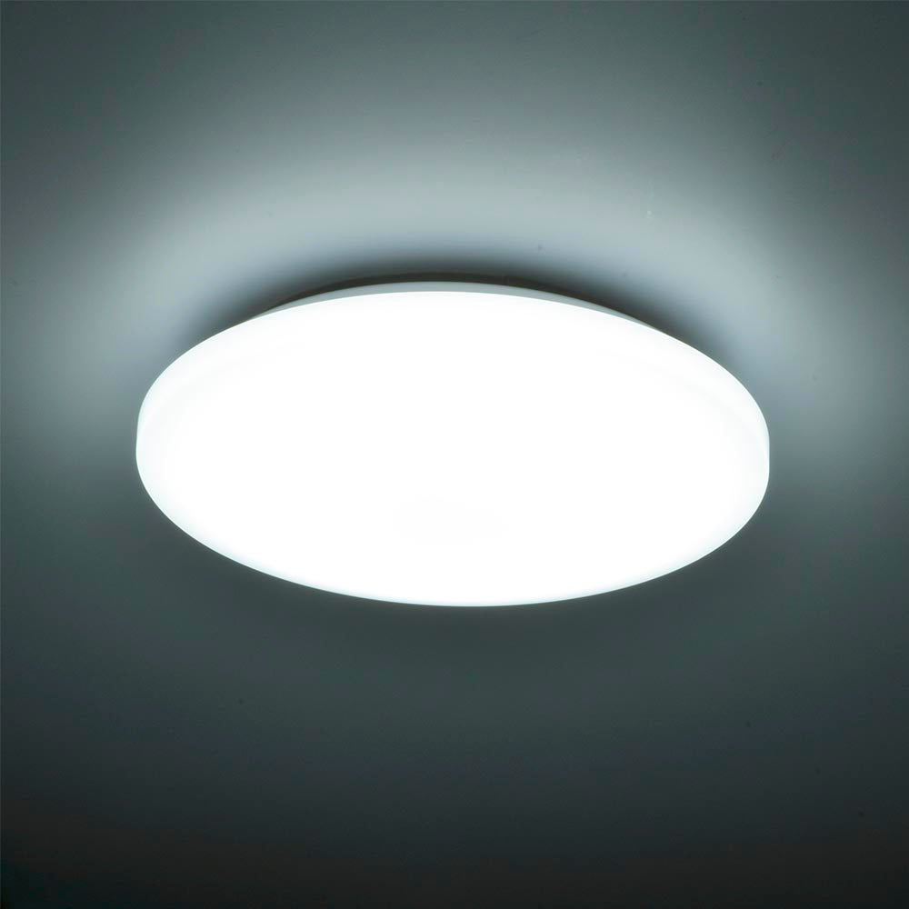 LEDシーリングライト 調光4段階(12畳用/直径45cm/昼光色/全灯時45W/5000 lm)_06-5597_LE-Y45DBG-W5_OHM(オーム電機)