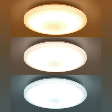 LEDシーリングライト 調色11段階・調光10段階(~6畳用/直径45cm/全灯時33W/3300 lm)_06-5598_LE-Y33T6G-W1_OHM(オーム電機)