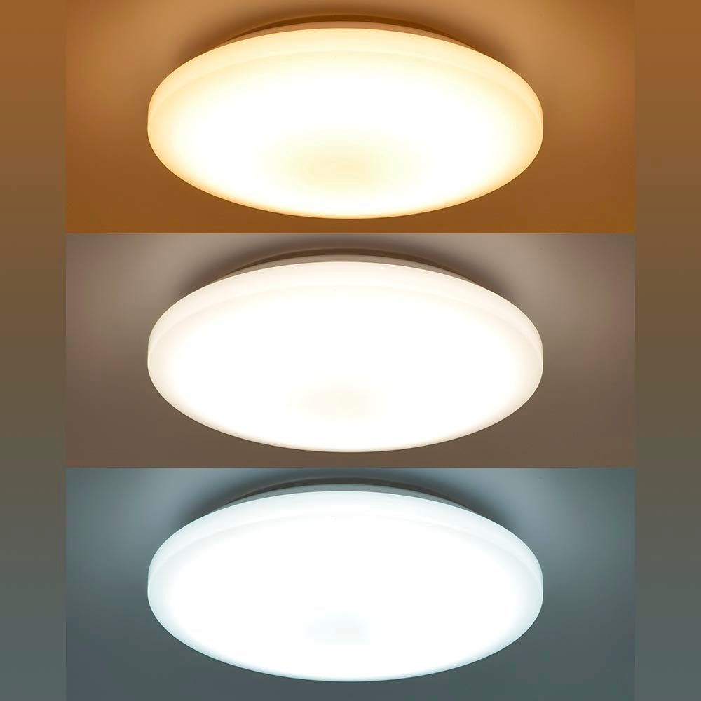 LEDシーリングライト 調色11段階・調光10段階(~8畳用/直径45cm/全灯時37W/3800 lm)_06-5599_LE-Y37T8G-W1_OHM(オーム電機)
