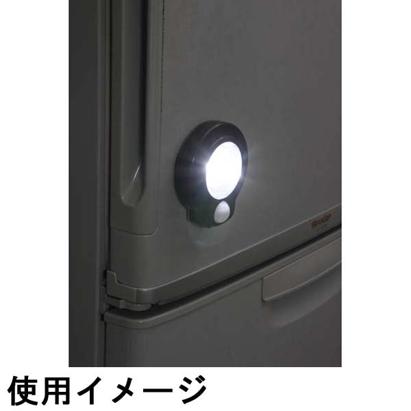 LEDセンサーライト（明暗＋人感センサー付/ホワイト）_07-9754_NIT-L03M-W_OHM（オーム電機）