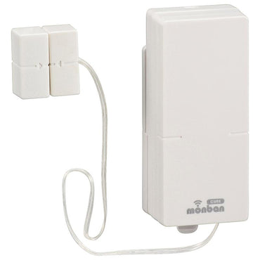 ワイヤレスチャイムセット 扉センサー送信機(単4形×2本使用)+光フラッシュ受信機(単3形×3本使用)_08-0525_OCH-SET25-BLUE_OHM(オーム電機)