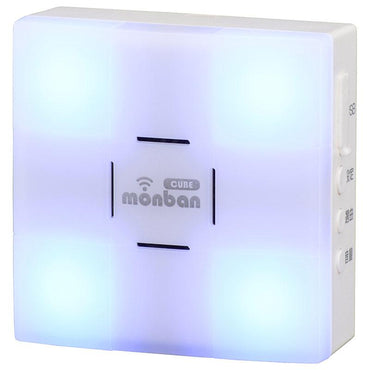 【音と光で知らせる】チャイム増設用 光フラッシュ受信機(単3形×3本使用)_08-0547_OCH-DC47-BLUE_OHM(オーム電機)