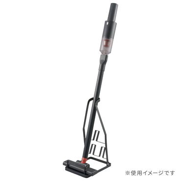 汎用クリーナースタンド(アタッチメントホルダー付き/質量650g/対荷量3kg/スチール製/ブラック)_08-0723_SOJ-CST01_OHM(オーム電機)