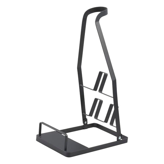 汎用クリーナースタンド(アタッチメントホルダー付き/質量650g/対荷量3kg/スチール製/ブラック)_08-0723_SOJ-CST01_OHM(オーム電機)