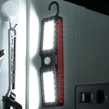 多目的作業ライト(500 lm/単3形×6本/連続点灯時間8時間)_08-0780_SL-W500R6B_OHM(オーム電機)