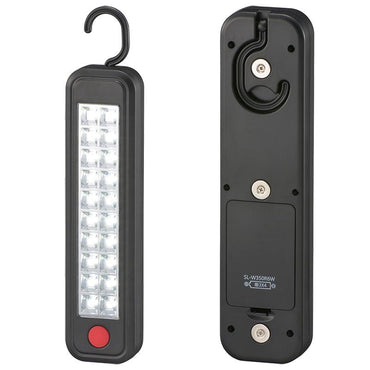 LED多目的作業ライト(350lm/単3形×4本付属/連続点灯時間7時間/IPX4防まつ形)_08-0781_SL-W350R6W_OHM(オーム電機)