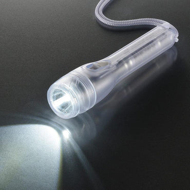 LED懐中ライト(単3形×2本付属/69lm/白色LED/連続使用29時間/ホワイト)_08-0837_LHP-06B5-W_OHM(オーム電機)