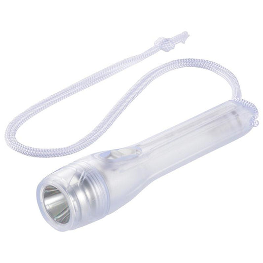 LED懐中ライト(単3形×2本付属/69lm/白色LED/連続使用29時間/ホワイト)_08-0837_LHP-06B5-W_OHM(オーム電機)