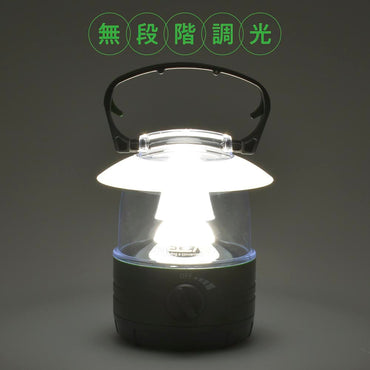 LEDランタン(無段階調光/昼白色/最大120lm/単3形×4本使用/連続点灯最大時6.5時間、最小時72時間)_08-0929_LN-12C7_OHM(オーム電機)