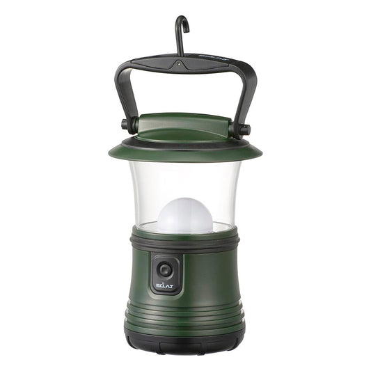 調色調光LEDランタン(昼光色、電球色/調光2段階/480Lm 昼光Highモード/防水保護等級IPX4/単1形×3本使用)_08-0931_LN-50C7-G_OHM(オーム電機)