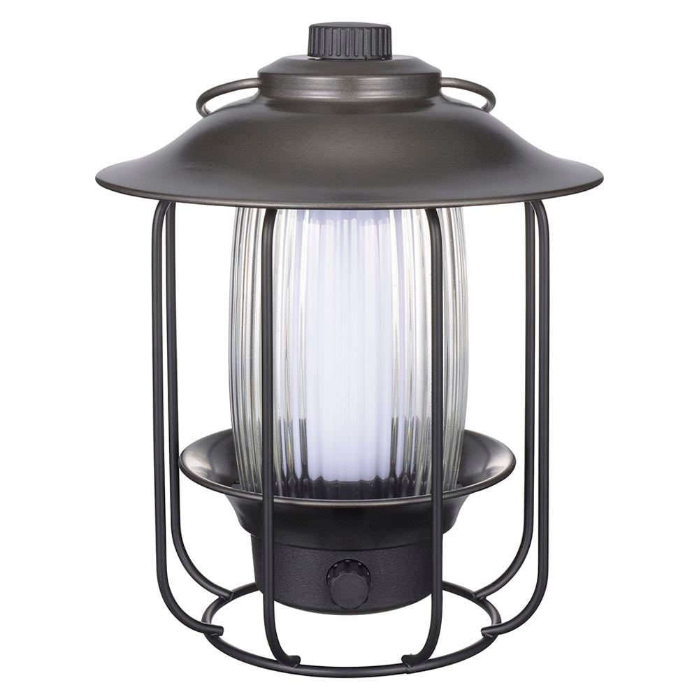 充電式調光調色ランタン【パニエ】(昼光色・電球色・白色モード/MAX370 lm/スマホ充電可/保護等級IPX4)_08-0933_LN-C40A7_OHM(オーム電機)