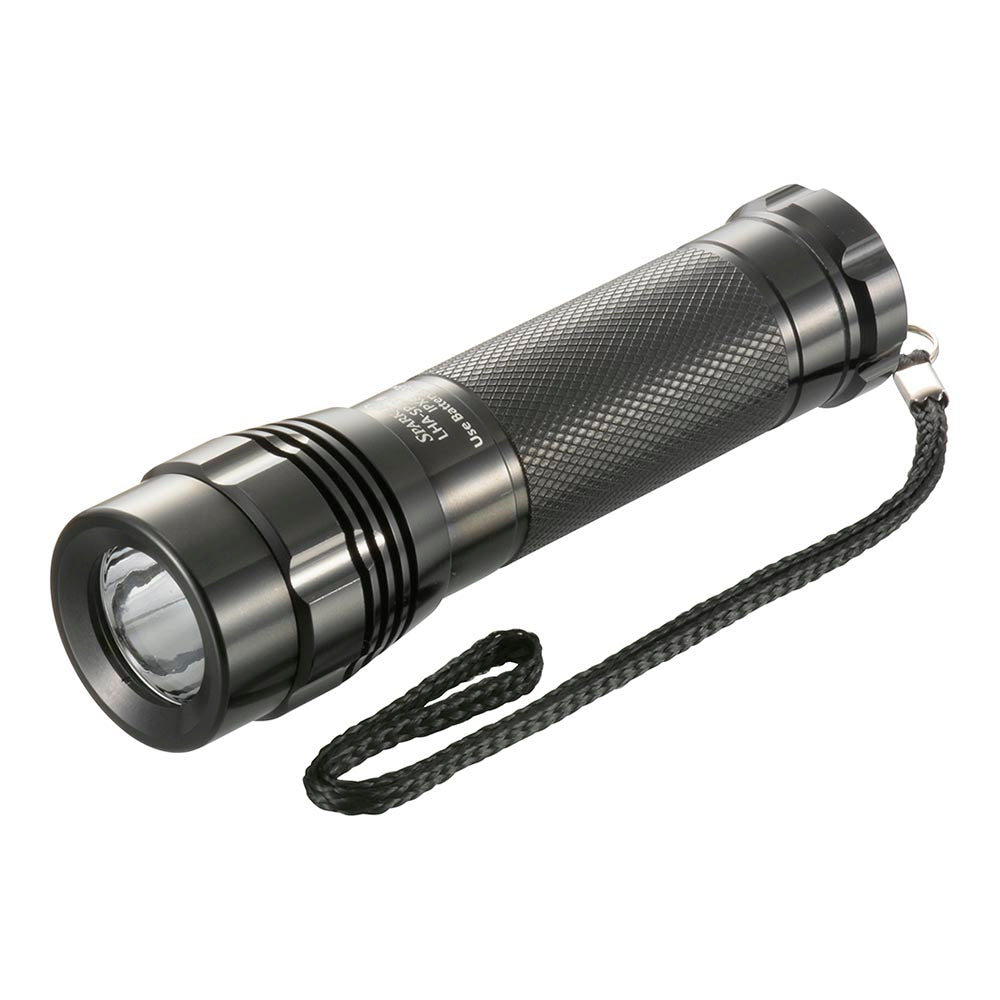 LEDトーチライト(調光2モード/点滅機能/500Lm/防水保護IPX8/単4形×3本使用/連続使用5時間LOW)_08-1015_LHA-SP431-K2_OHM(オーム電機)