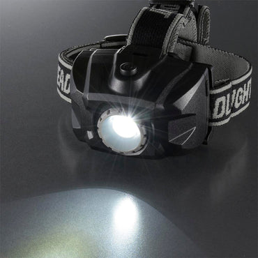 LEDヘッドライト(可動ヘッド/3点式ヘッドバンド/100Lm/防水保護IP66/単3形×2本使用/連続使用6.5時間)_08-1019_LC-SYW321-K2_OHM(オーム電機)