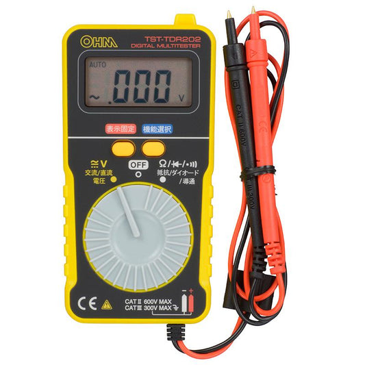 デジタルテスター(薄型カード型タイプ)_08-1289_TST-TDR202_OHM(オーム電機)