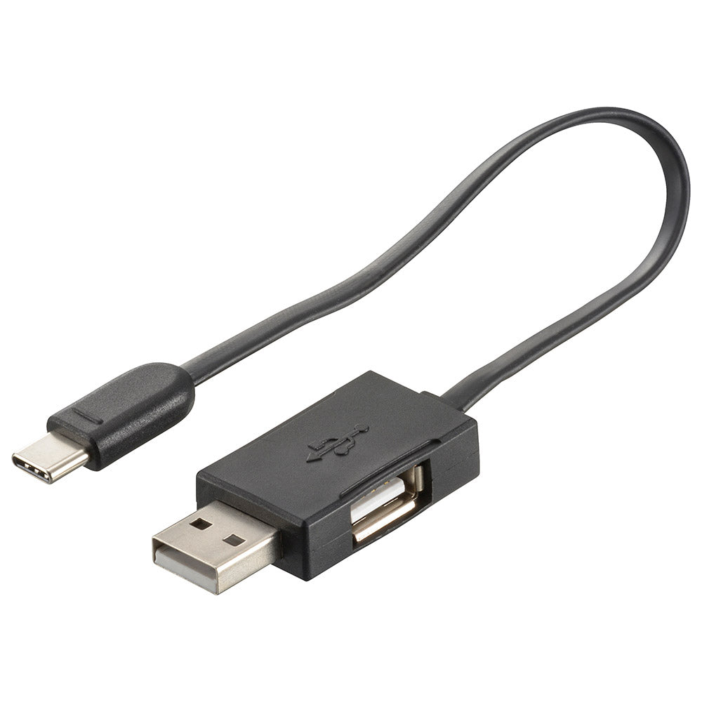USB充電ケーブル(当社USB充電式リチウムイオン電池専用/TypeA-TypeC/15cm)_08-1311_BTJ-USB1/1-1CAB_OHM(オーム電機)