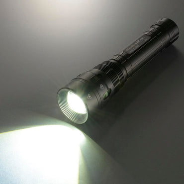 LEDズームライト(最大3000 lm/単3形×9本使用/連続使用Powerfulモード最大6.5時間/防水仕様IPX3)_08-1506_LHA-Z300B5_OHM(オーム電機)